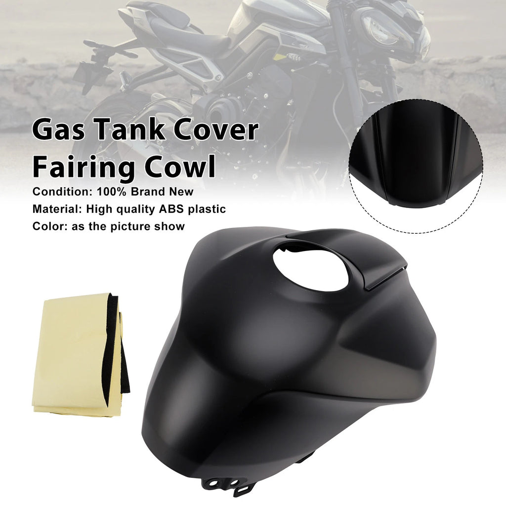 Gas Tank Cover Trim for Street Triple 765 R/RS (2023–2025) Matte Black