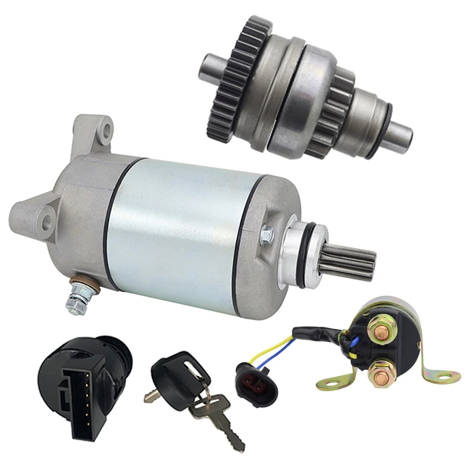 Starter for Polaris Sportsman 500 EFI (2006–2009) W/Bendix & Relay Key Switch