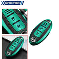 Soft Leather TPU Full Seal Holder Shell Protector for Nissan Note 370Z (2013–2023)
