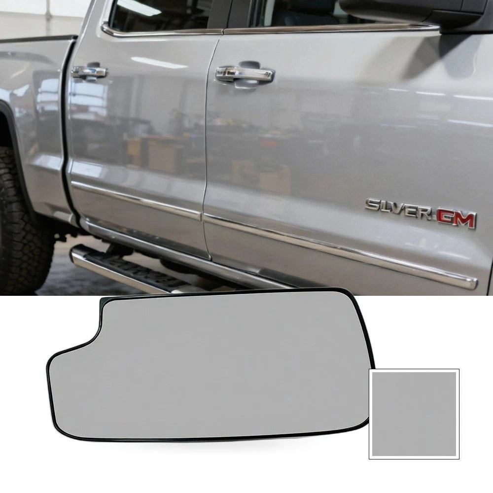 Driver Side Mirror Glass for Chevrolet Silverado GMC Sierra (2014–2017)