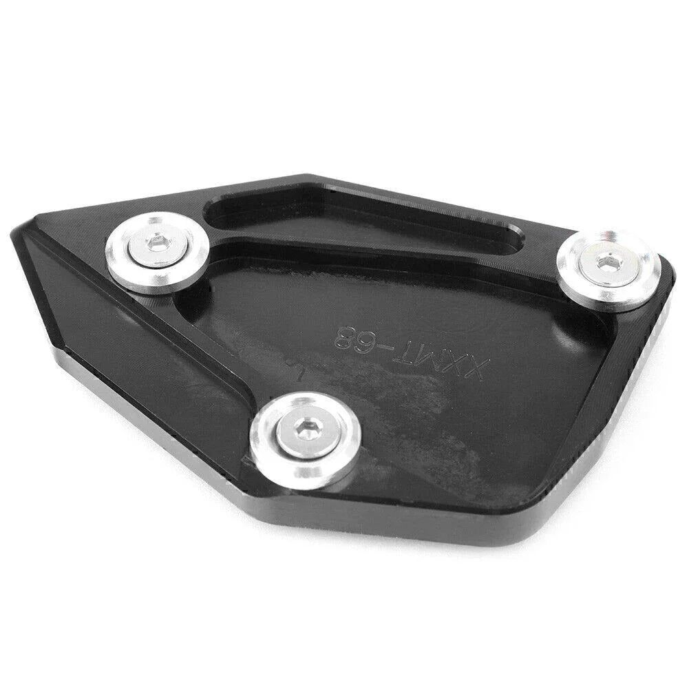 Kickstand Side Stand Extension Pad for BMW C650 GT (2012-2016) BLACK