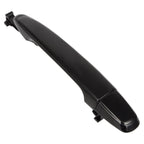 Set of 2 Exterior Door Handles for Toyota Sienna (2004–2010) Black Plastic