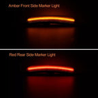 Set of 2 Smoke LED Side Marker Lights for Chrysler Pacifica (2017–2022)