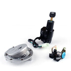 Set of 3 Ignition Switch Fuel Cap Seat Lock for Honda CBR1100XX (1999–2006) CB1300 (2003–2008)