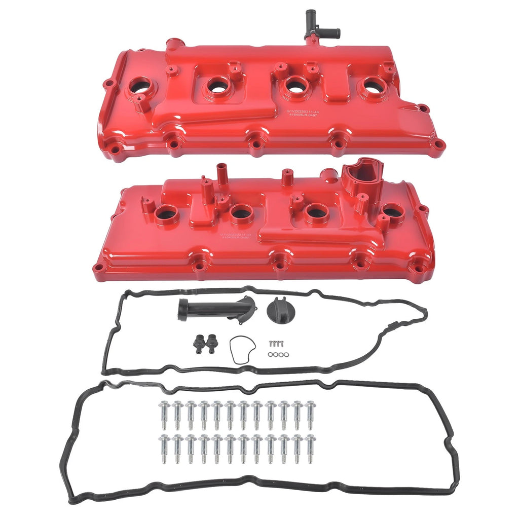 Pair Aluminum Valve Covers for Infiniti FX45 M45 Q45 (2002–2010)