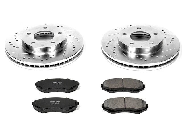Front Brake Pad and Rotor Kit for Mazda MPV (2000–2006) RM691XK