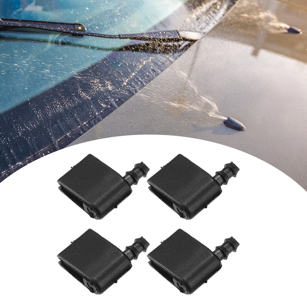 Set of 4 Windshield Wiper Washer Nozzle Spray Jets for Volkswagen Crafter