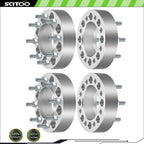 4X 2" Hubcentric Wheel Spacers 8x6.5 9/16"x18 for Dodge Ram 2500 3500 (1994–2023)