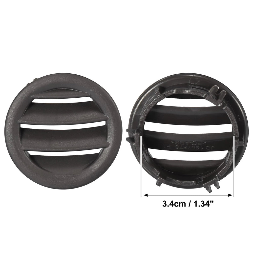 1 Pair AC Air Vents for Mercedes-Benz C280 C200 C250 (Brown)