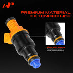 8x Fuel Injector for Ford F-150, F-250, F-350, Mustang (1989–2003)