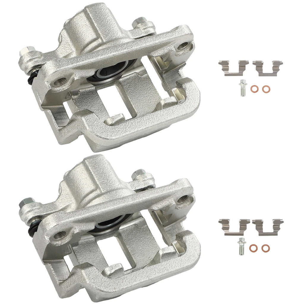 Set of 2 Rear Brake Calipers for Nissan Leaf, Rogue