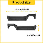 Pair of Black Metal Inside Door Handles for Ford F150 F250 F350 (1987–1996)