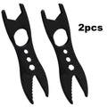 2X Double Headed Wrench Steel Tool with Ergonomic Grip for Car Repair