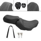 Complete Cushion Rider Passenger Seat for Harley Touring CVO Glide (2023–2024)