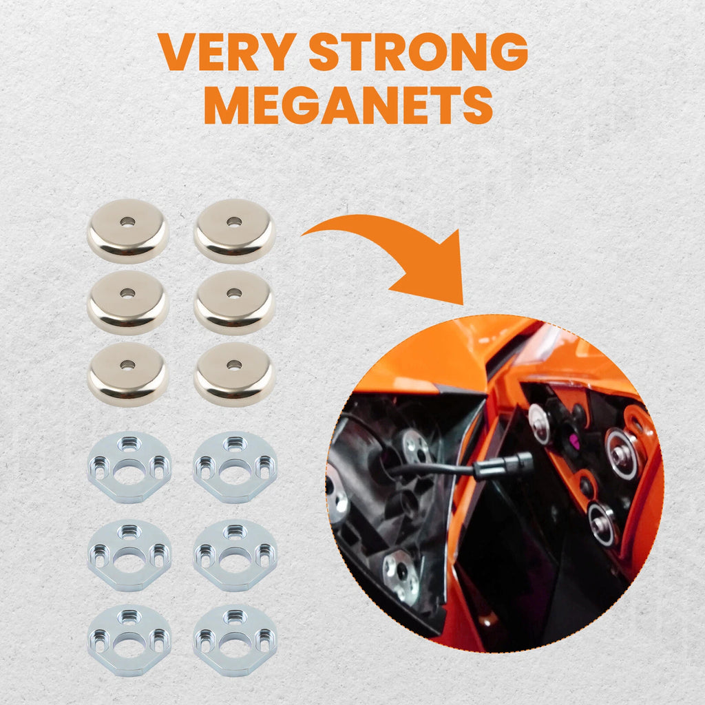 Side View Mirror Mounts for Can-Am Spyder RT/RT-L/RT-S (2011–2017) 16 15 14