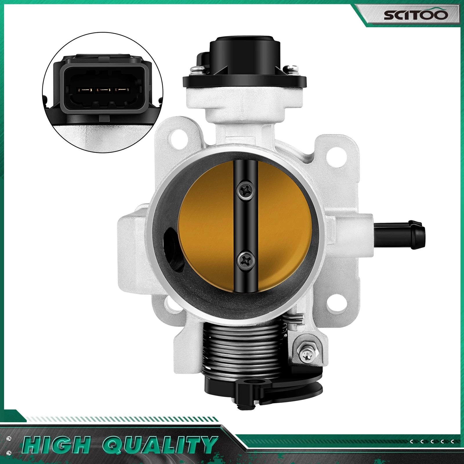 Throttle Body for Hyundai Accent, Kia Rio, Rio5, Dodge Attitude 1.6L (2006–2011)