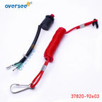 Stop Switch Assembly 37820-92E03 for Suzuki Outboard (Remotor Control Box)