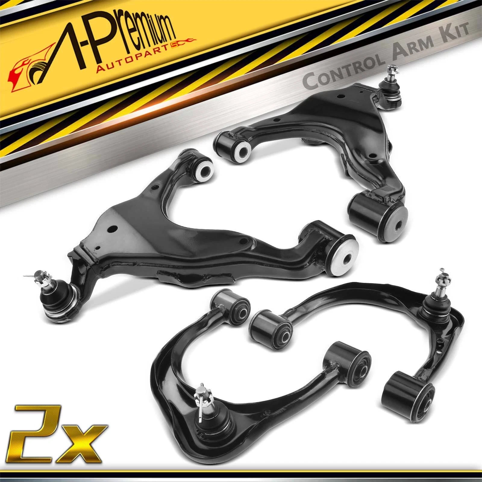 Front Upper & Lower Control Arm Ball Joint for Toyota Tacoma (2005–2015)