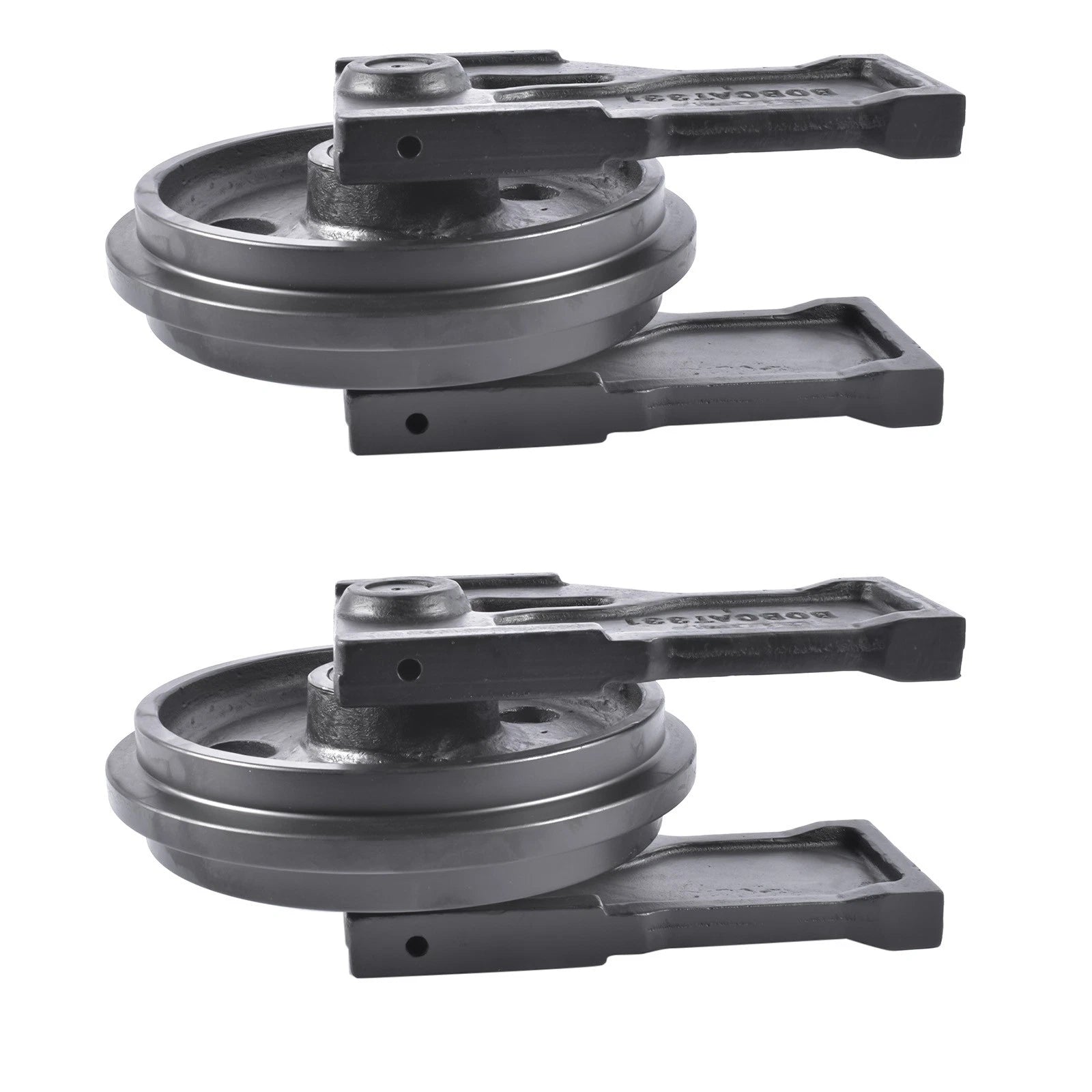2X Front Idler Wheel Tensioner for Bobcat 331 E26 E32 E35