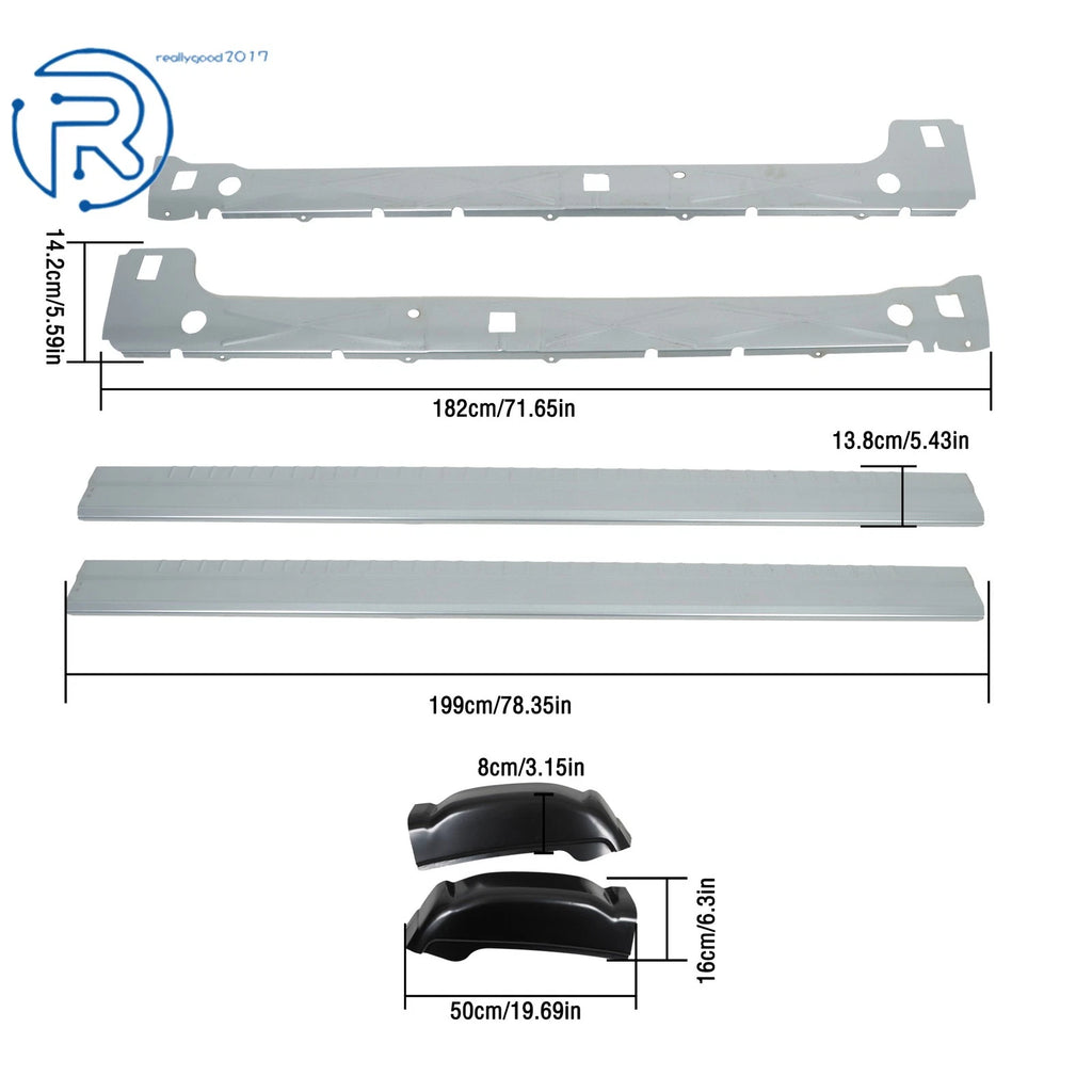 Extended Inner Outer Rocker & Cab Corner Kit for Sierra 1500 (1999-2007)