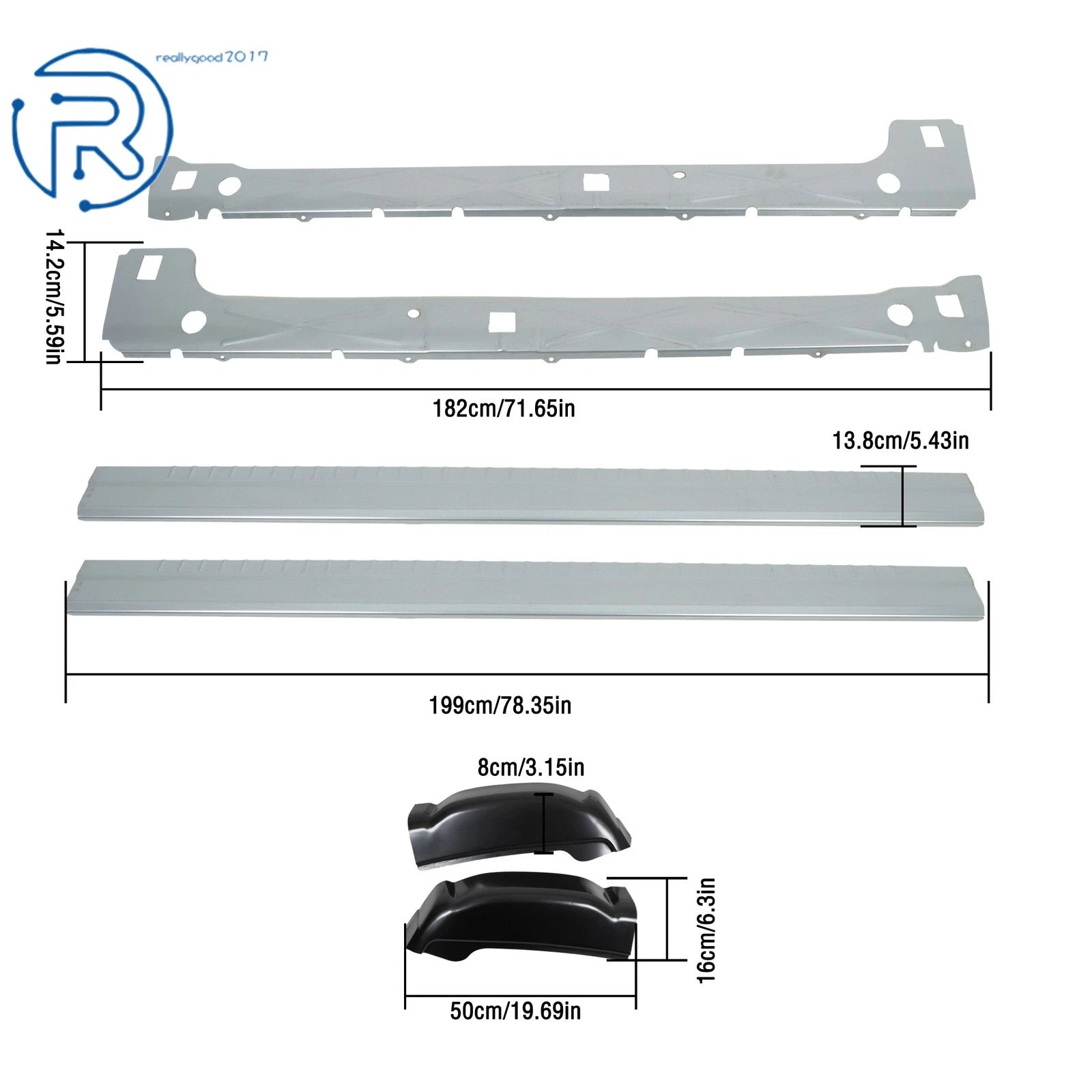 Extended Inner Outer Rocker & Cab Corner Kit for Sierra 1500 (1999-2007)