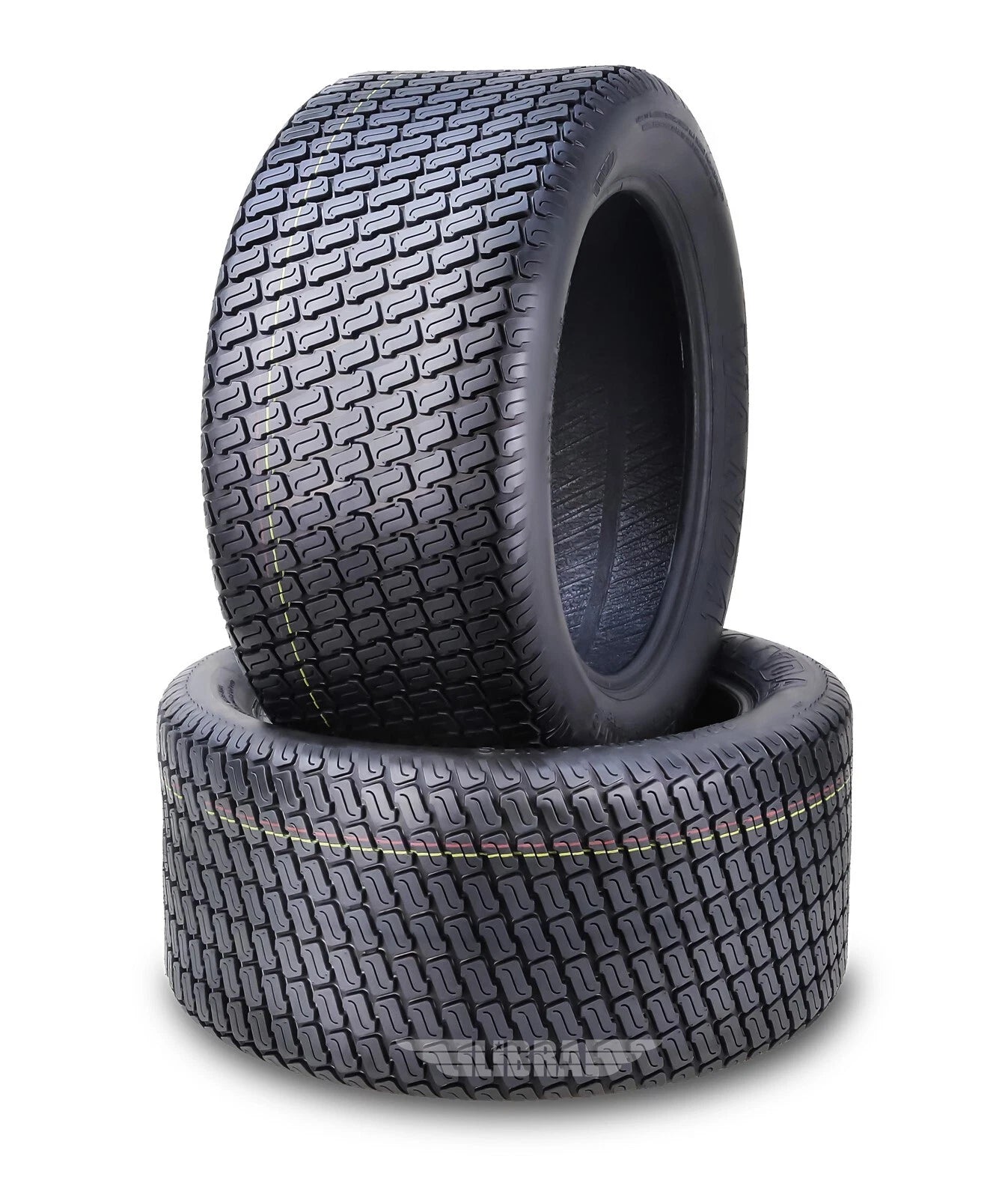 Set of 2 Turf Tires 22X10-14 for Lawn Mower Tractor Cart (4 Ply) - 13216