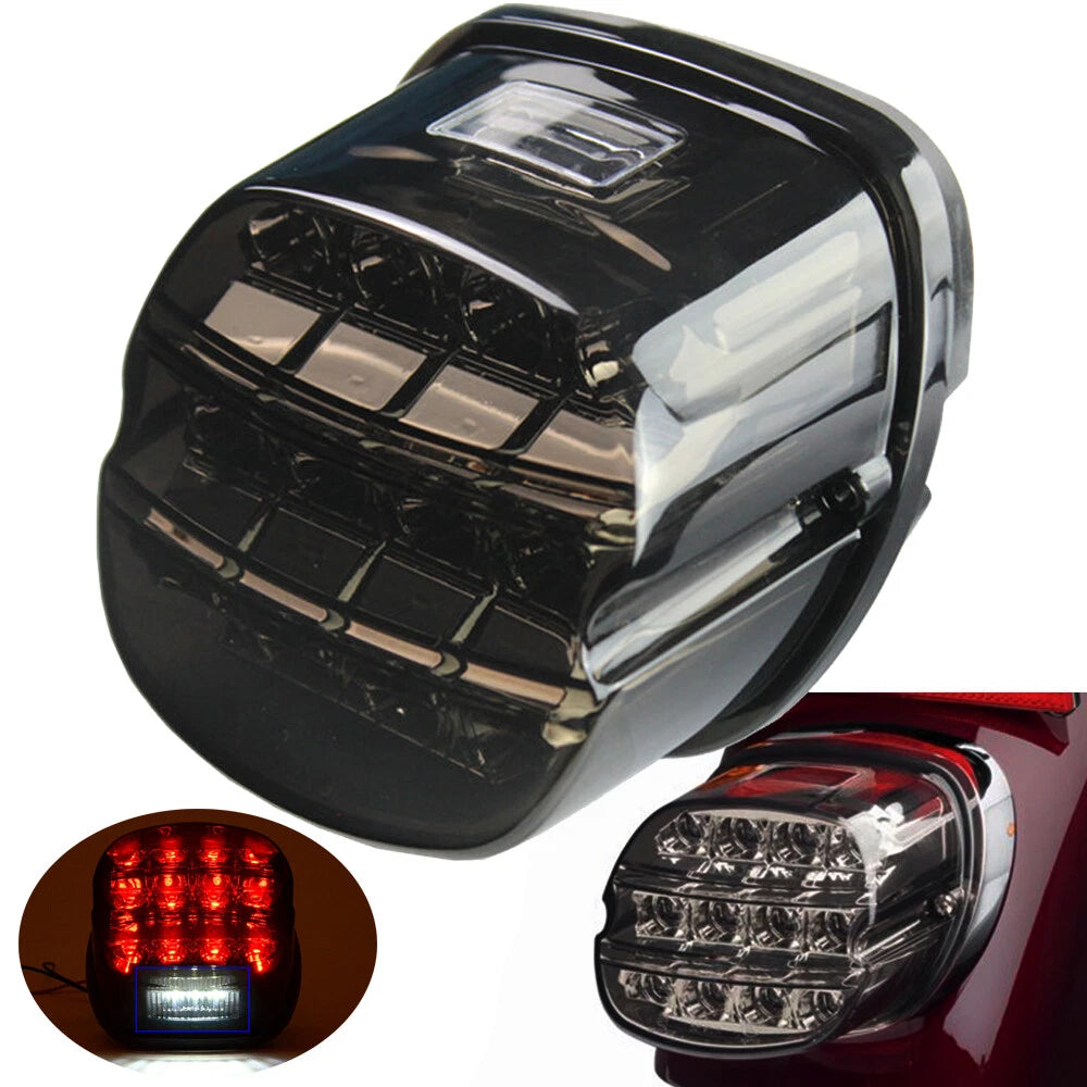 Smoke LED Brake Rear Tail Light for Harley Tour Road King Electra Glide (1990–2023)