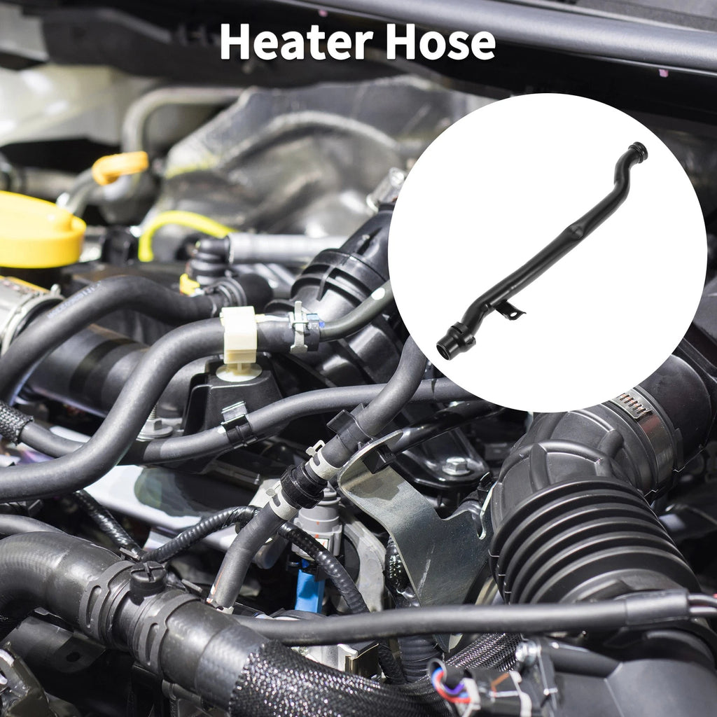 Heater Hose for Audi A4 A4 Quattro (1995–2000) No. 078121075AB Metal Black