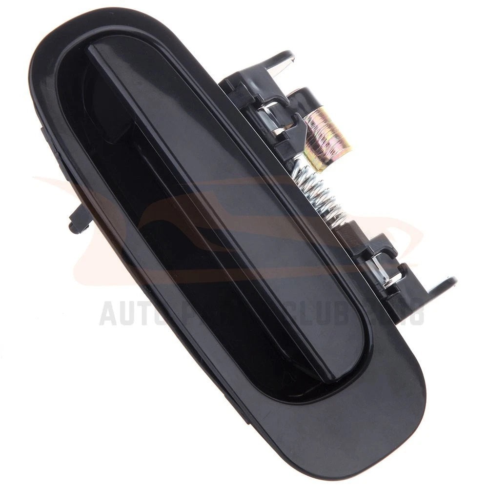 Door Handle for Toyota Corolla (1998–2002) Black Exterior Rear Left