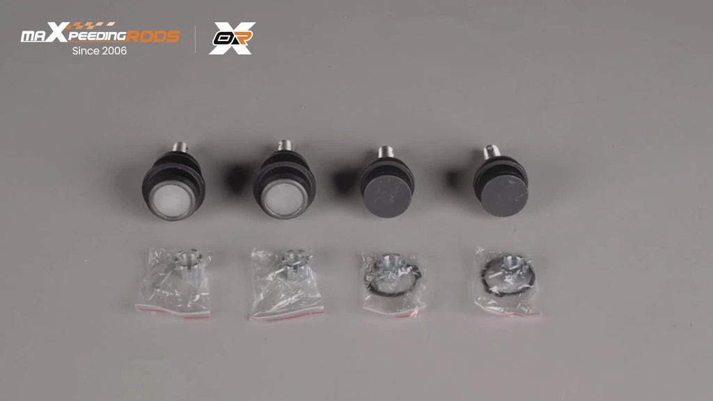 Upper Lower Ball Joints Kit for Jeep Grand Cherokee (1999–2004) Wrangler (2007–2017)