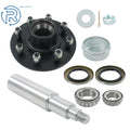 Circle 42 Spindle Trailer Hub Kit for 5000 lbs Axle (Year Range)