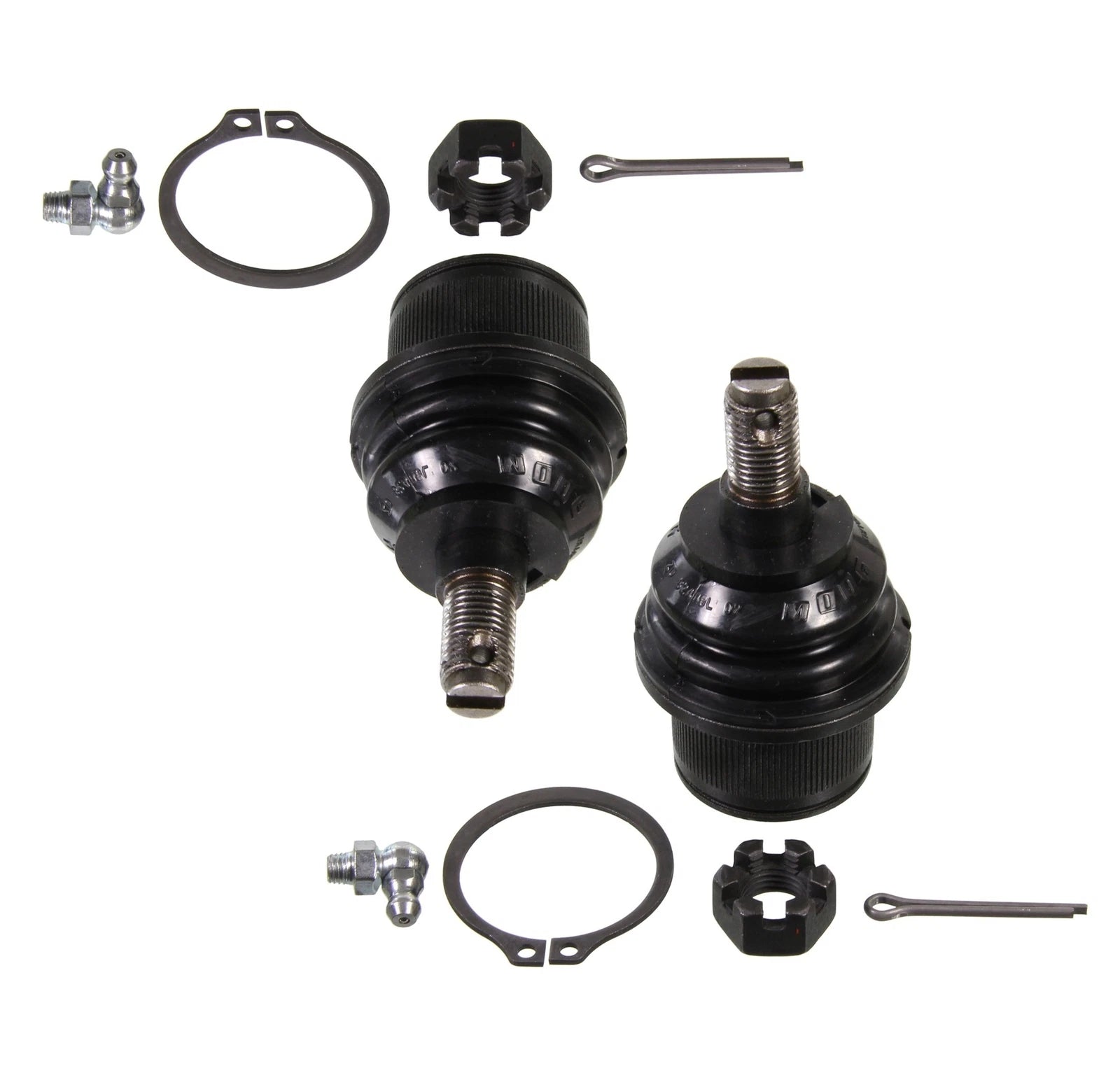 Set of 2 Front Lower Rear Outer Ball Joints for MB W211 W219 (2003–2009)