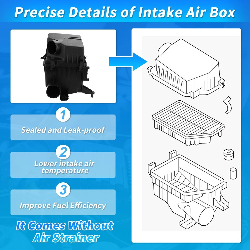 Air Filter Cleaner Box Housing for Hyundai Elantra (2007–2012) No. 281102H100