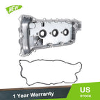 Aluminum Left Valve Cover for Chevy Malibu Equinox Enclave G6 G8 (2008–2017)