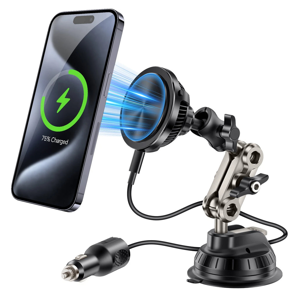 MagSafe Car Mount Charger for iPhone 15W for iPhone (2020–2024)