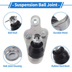 2X Front Lower Ball Joints for Toyota Avalon (2005–2018) No. 4334009130/4333009710