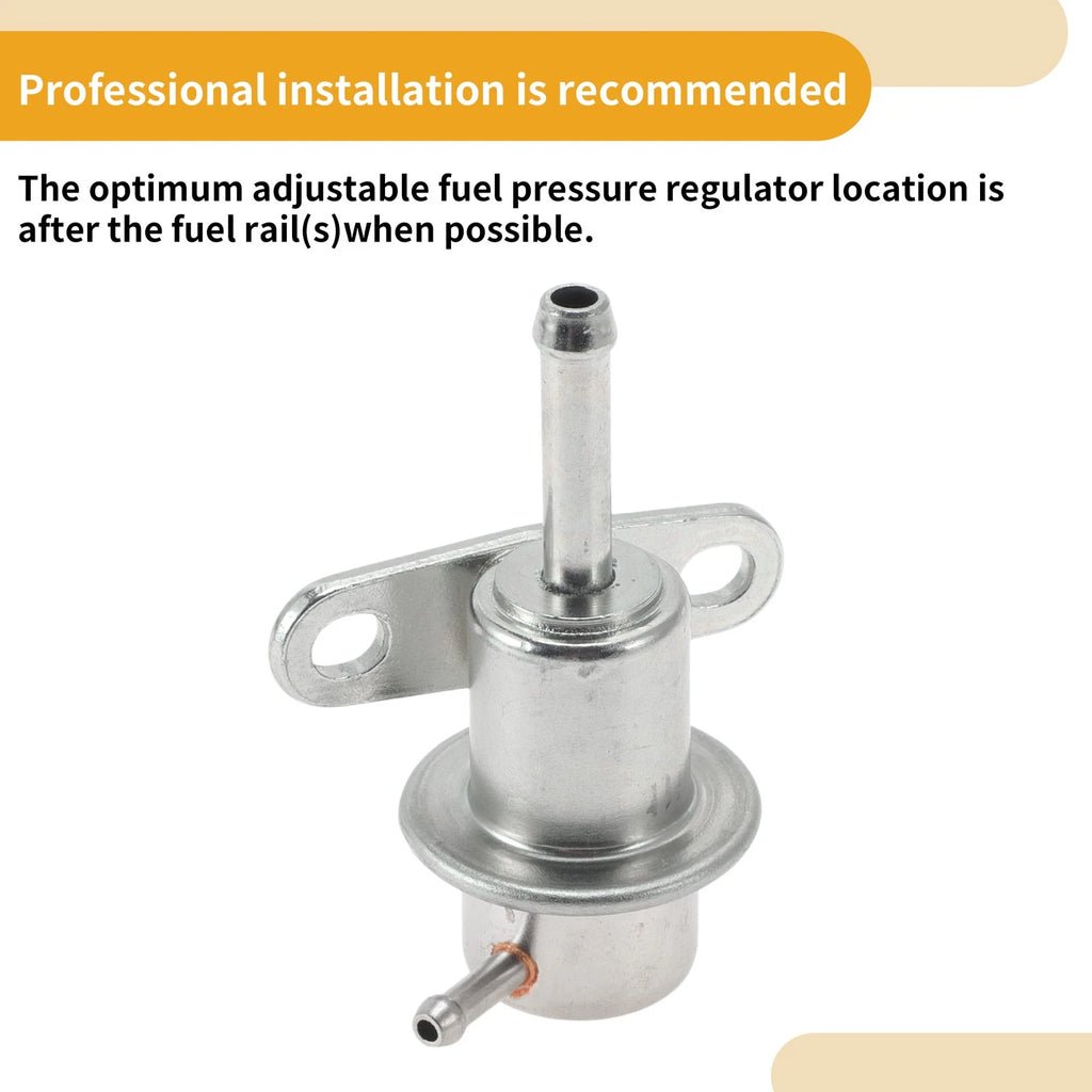 Fuel Pressure Regulator for Honda Civic (1992–2001) No. 16740P05A00 Metal 20-70 Psi