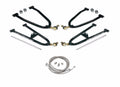 Set of 2 Extended A-Arms + Brake Lines for Honda TRX450R (2004–2005)