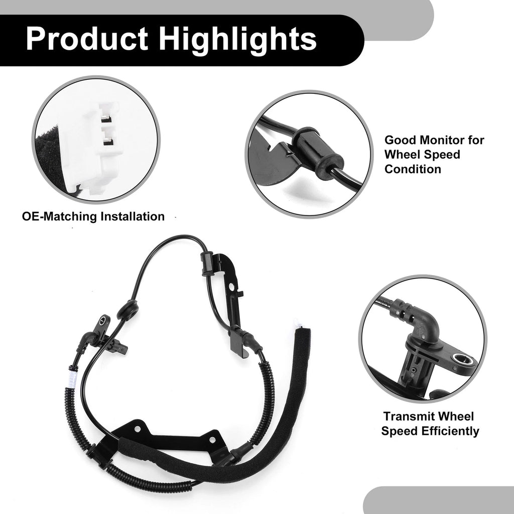ABS Wheel Speed Sensor No. 95680-2B000 for Hyundai Santa Fe (2013–2018)