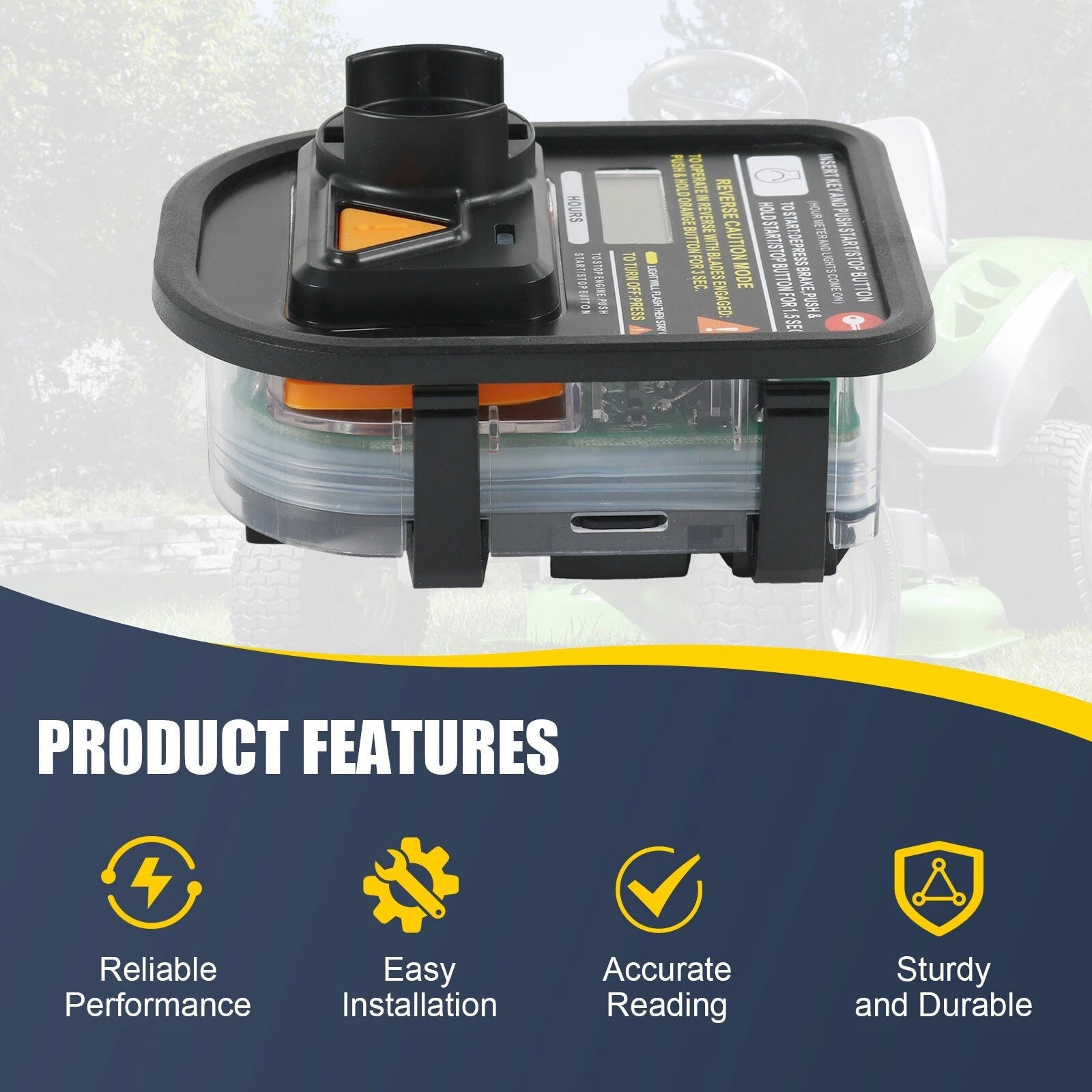 Hour Service Meter Module for Cub Cadet XT1 XT2 (2016-2023)