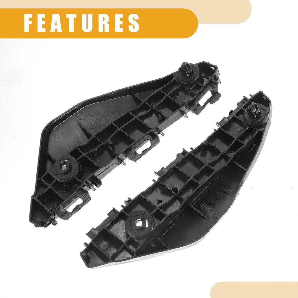 Set of 2 Front Bumper Support Brackets for Toyota Yaris Hatchback 
