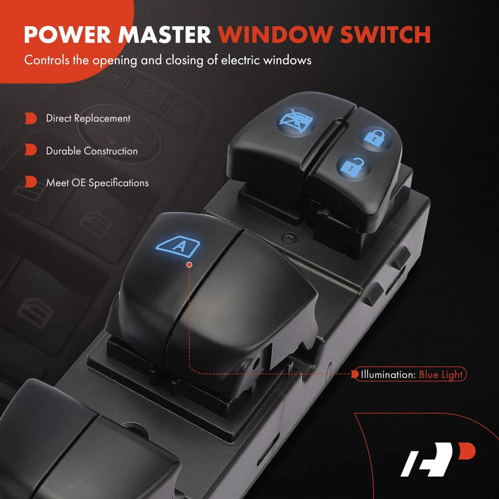 Front Left Power Window Switch for Nissan Leaf (2011-2013)
