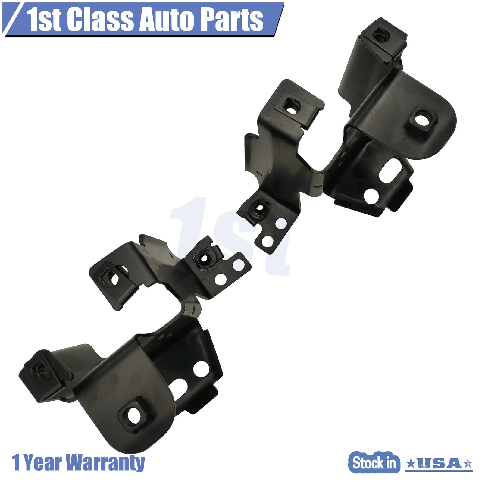 2X Front Bumper Bracket Set for GMC Sierra 2500 3500 HD (2011-2014)