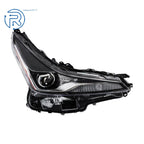 Right Side LED Black Housing Headlight for Toyota Prius (2019-2022)