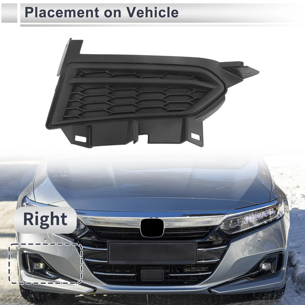 1 Pc Fog Light Grill for Nissan Versa (2020–2022) No. 622565EE0A