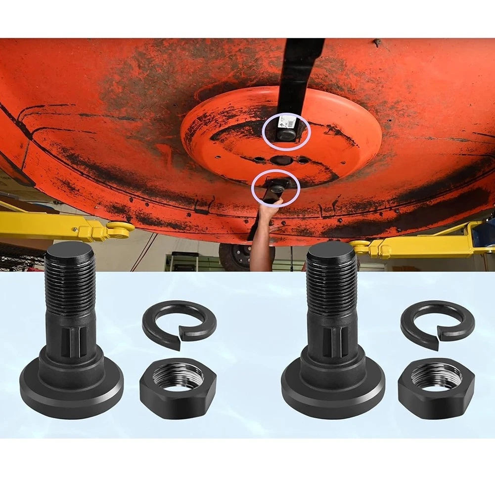 Rotary Cutter Blade Bolt Kit for Bush (Hardened Lock Washers & Nuts)
