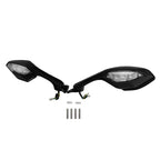 Rear View Mirrors with LED Turn Signals for Yamaha YZF R1 (2015–2025), YZF R6 (2017–2022)
