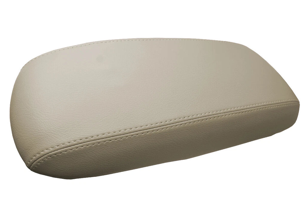 Leather Console Lid Pull Over Cover for Ford Escape (2001–2004) Beige
