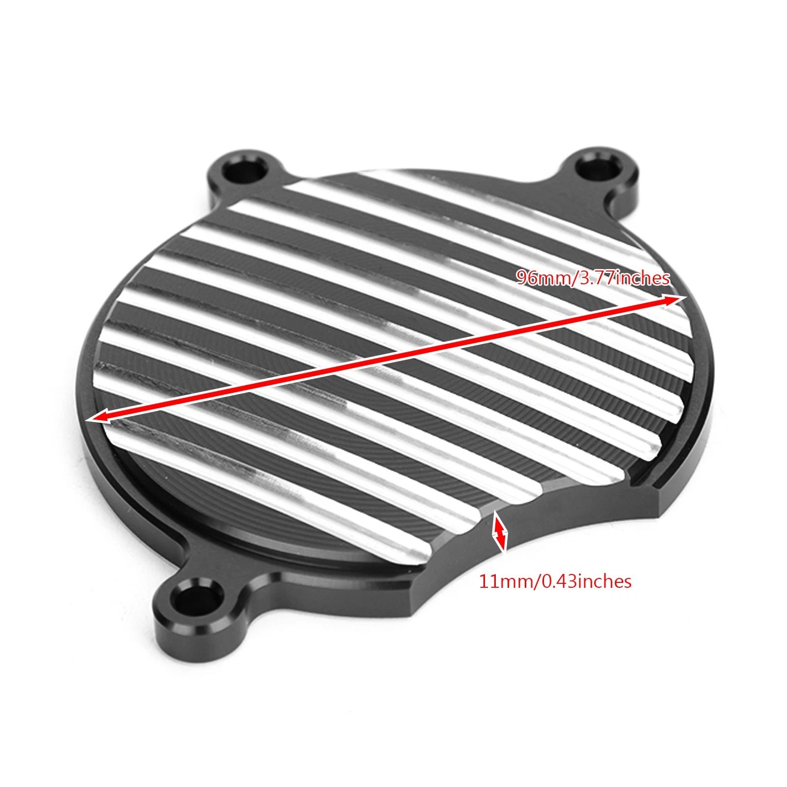 Right Black Crankcase Cover Crash Guard for Honda Rebel 300 500 CMX (2017–2019)
