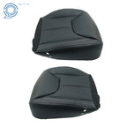 Set of 2 Leather Seat Covers for Jeep Wrangler (2013-2017)